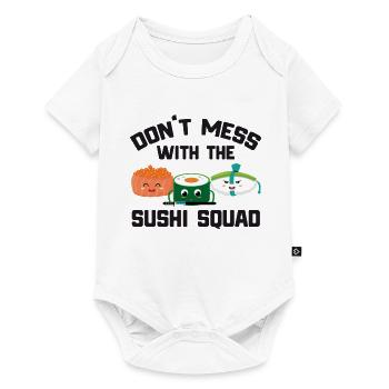 Funny sushi design sushi squad gift - Baby Premium short-sleeve bodysuit - white - Front