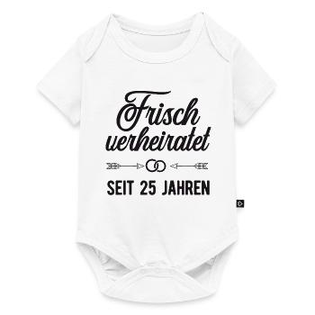 Silver Wedding Silver Wedding 25 Years - Baby Premium short-sleeve bodysuit - white - Front