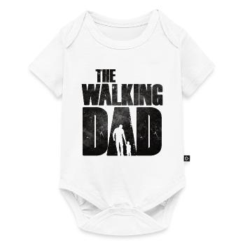 Le père et le fils de Walking Dad - Body à manches courtes Premium Bébé - blanc - Devant