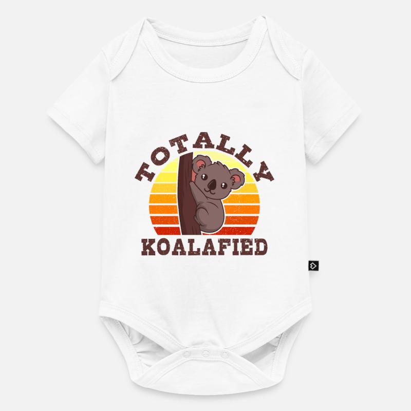Koala - Body à manches courtes Premium Bébé - blanc