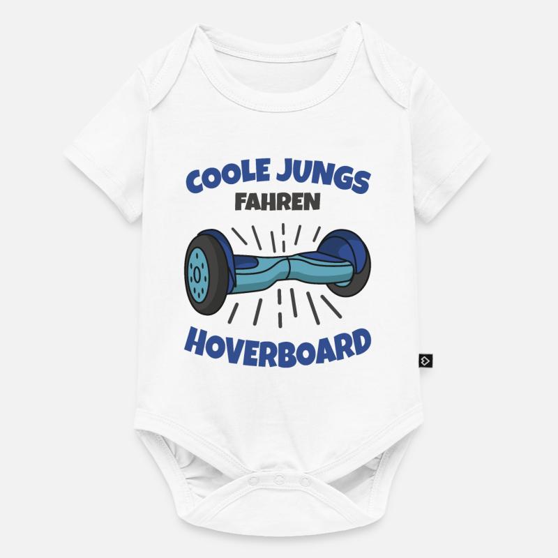Hoverboard - Baby Premium Kurzarmbody - Weiß