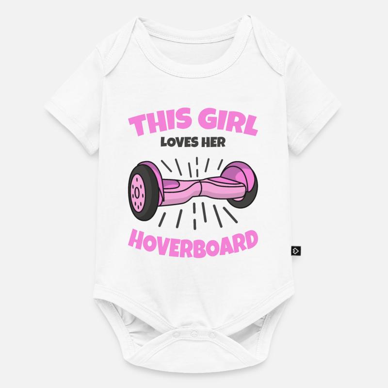 Hoverboard - Baby Premium Kurzarmbody - Weiß
