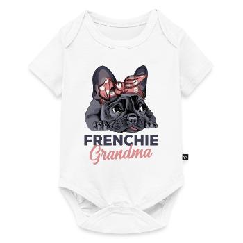 Bulldog français - Body à manches courtes Premium Bébé - blanc - Devant