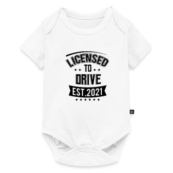 Driver's license passed 2021 driving test gift - Baby Premium short-sleeve bodysuit - white - Front