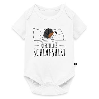 Australian Shepherd - Baby Premium Kurzarmbody - Weiß - Vorne