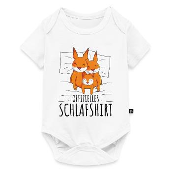 Eichhörnchen - Baby Premium Kurzarmbody - Weiß - Vorne