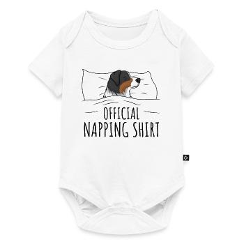 Australian Shepherd - Baby Premium short-sleeve bodysuit - white - Front