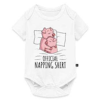 Pig - Baby Premium short-sleeve bodysuit - white - Front