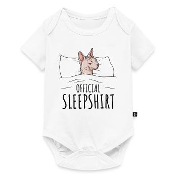 Sphynx Cat - Baby Premium short-sleeve bodysuit - white - Front