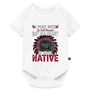 Native American Quote I May Not - Baby Premium short-sleeve bodysuit - white - Front
