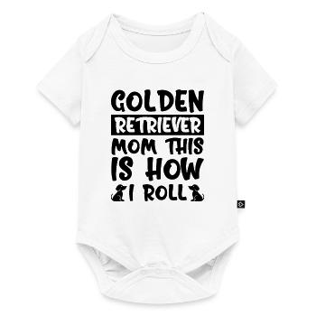 Golden Retriever Mama - Baby Premium short-sleeve bodysuit - white - Front