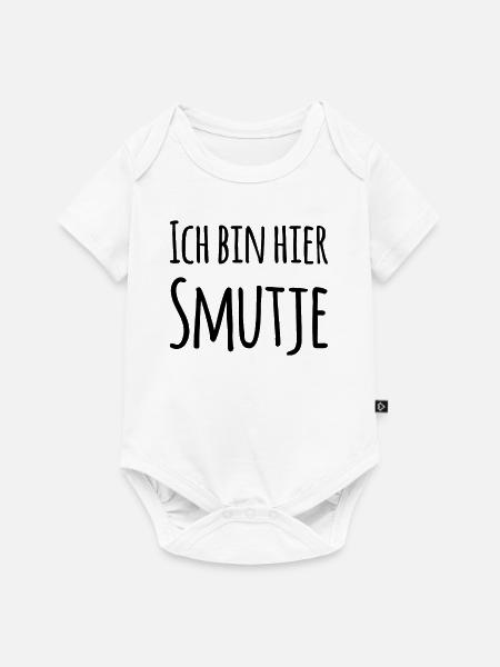 Ich bin hier Smutje - Baby Premium Kurzarmbody - Weiß