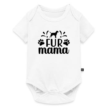 Fell-Mama - Baby Premium Kurzarmbody - Weiß - Vorne
