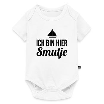 Je suis ici Smutje - Body à manches courtes Premium Bébé - blanc - Devant