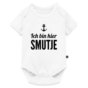 Ich bin hier Smutje - Baby Premium Kurzarmbody - Weiß - Vorne