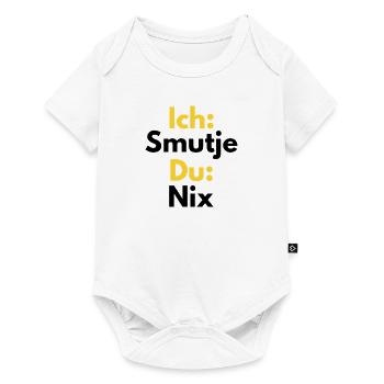I Smutje Du Nix - Baby Premium short-sleeve bodysuit - white - Front