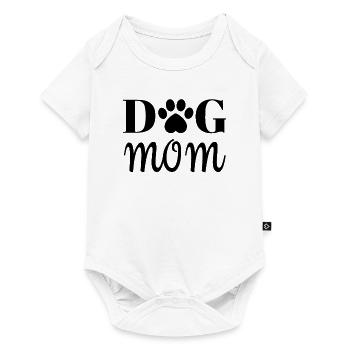 Dog mom - Baby Premium short-sleeve bodysuit - white - Front