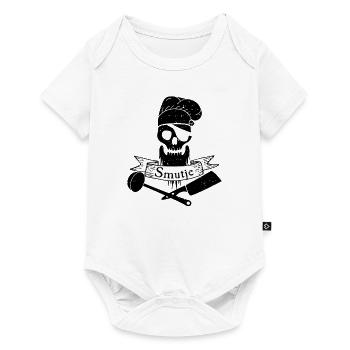 Smutje - cook sailing motivation crew - Baby Premium short-sleeve bodysuit - white - Front