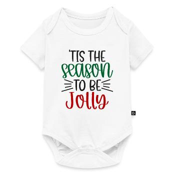 Horrible Noël pour être de joyeux Norvégiens - Body à manches courtes Premium Bébé - blanc - Devant