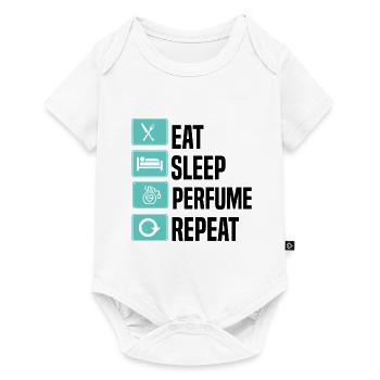 Parfüm Fragrance Perfüm Perfume Parfum Duft - Body à manches courtes Premium Bébé - blanc - Devant