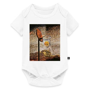 Moonlight Basketball - Baby Premium short-sleeve bodysuit - white - Front