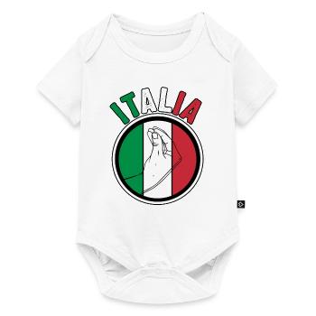 Italia Italian Italian Italy - Baby Premium short-sleeve bodysuit - white - Front