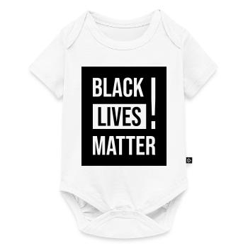 Black Lives Matter ! - Baby Premium Kurzarmbody - Weiß - Vorne