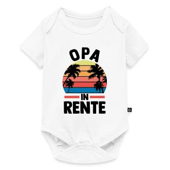 Pensioner Pension Pension Retirement Grandpa Grandpa - Baby Premium short-sleeve bodysuit - white - Front