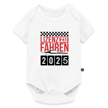 Driving License 2025 Driving Test Driving License Test - Baby Premium short-sleeve bodysuit - white - Front