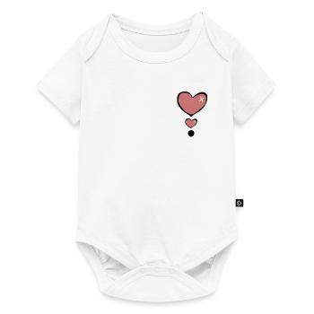 Cœur coeur - Body à manches courtes Premium Bébé - blanc - Devant