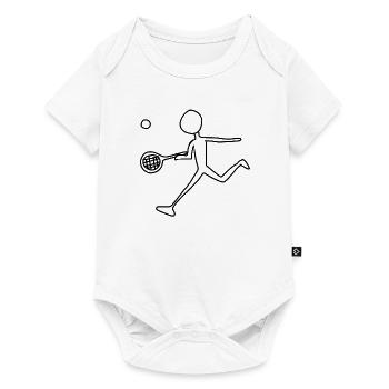 Tennis Tennis Player - Baby Premium short-sleeve bodysuit - white - Front