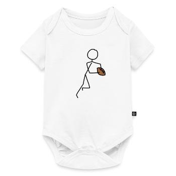 sport ball - Baby Premium Kurzarmbody - Weiß - Vorne