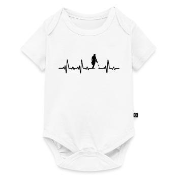 Probes Heartbeat Metal Detector Treasure Hunter - Baby Premium short-sleeve bodysuit - white - Front