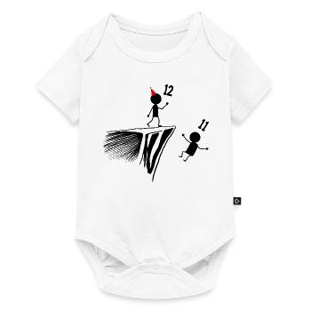 12th Birthday, 12 Year Old Gift, 12 Year Old, 12 Year Old Humor - Baby Premium short-sleeve bodysuit - white - Front