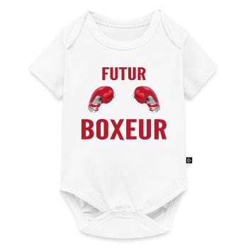 Future Boxer - Baby Premium short-sleeve bodysuit - white - Front