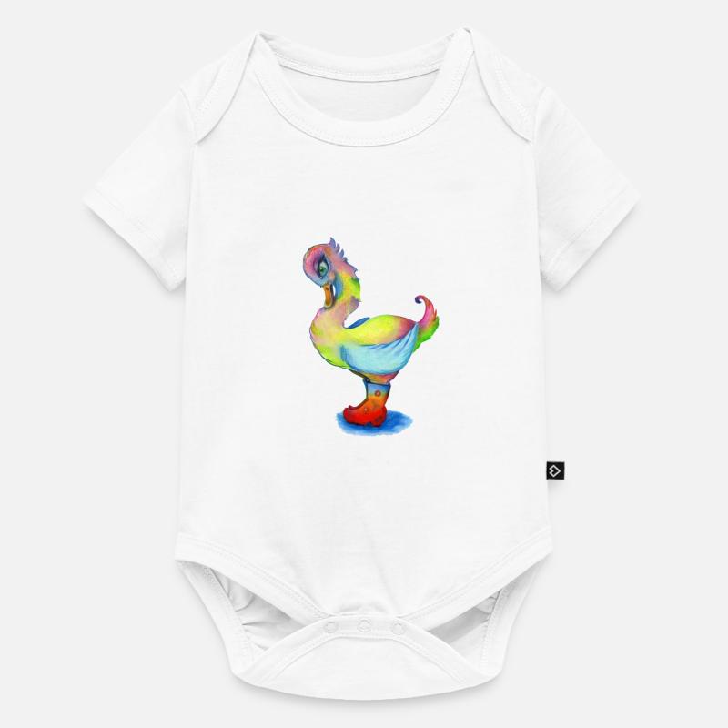 Les nouvelles bottes de Snozzleberryswan - Body à manches courtes Premium Bébé - blanc