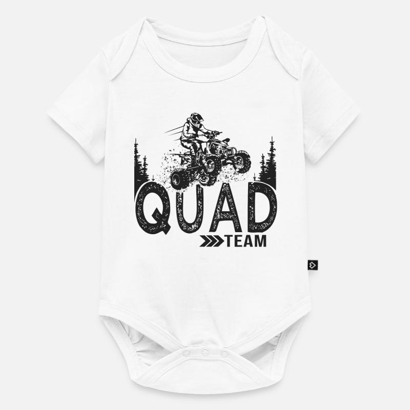Quad team quad atv quad quad utv - Baby Premium short-sleeve bodysuit - white