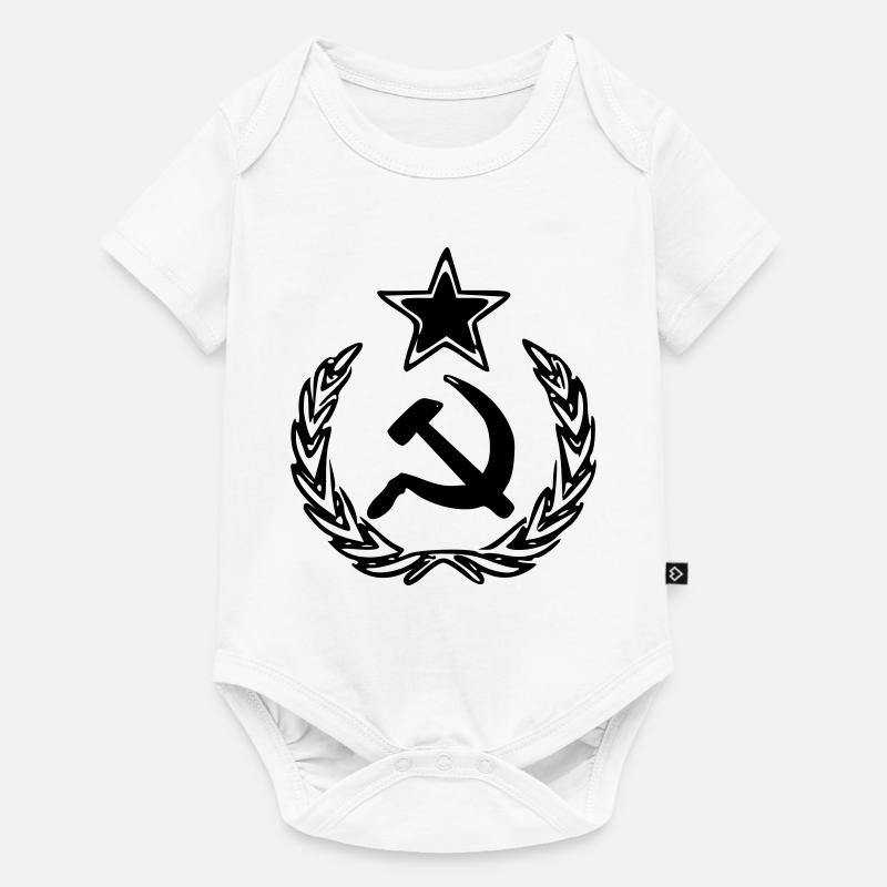 urss - Body à manches courtes Premium Bébé - blanc