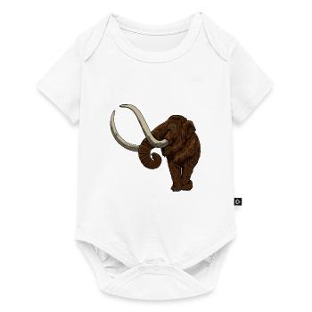 Mammouth de Ice Age Idée cadeau pour disparu - Body à manches courtes Premium Bébé - blanc - Devant