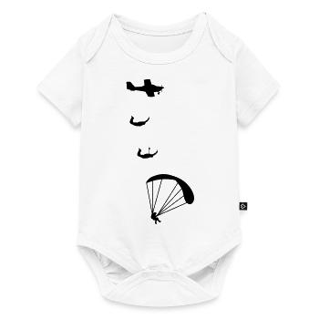 parachute - Body à manches courtes Premium Bébé - blanc - Devant