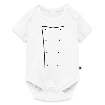 Veste de chef - Body à manches courtes Premium Bébé - blanc - Devant