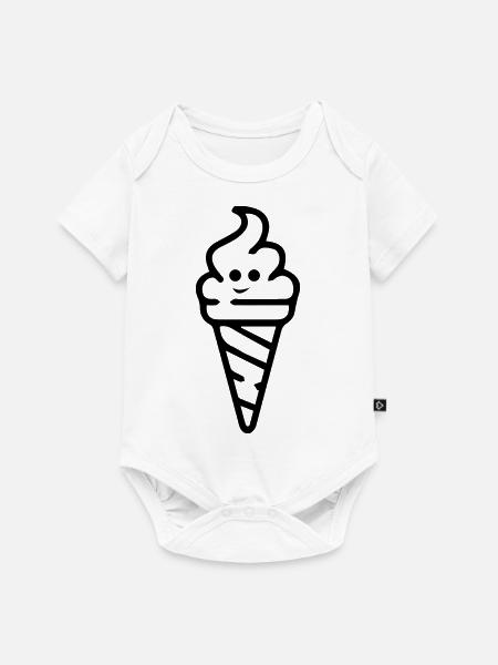 Fun Spaß Lustige - Baby Premium Kurzarmbody - Weiß