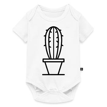 Cactus - Baby Premium short-sleeve bodysuit - white - Front