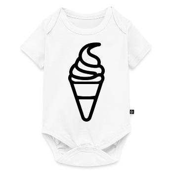 Glace - Baby Premium short-sleeve bodysuit - white - Front