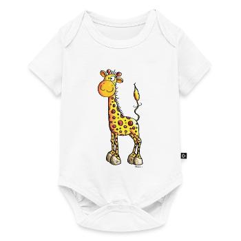 Cute Giraffe - Baby Premium short-sleeve bodysuit - white - Front