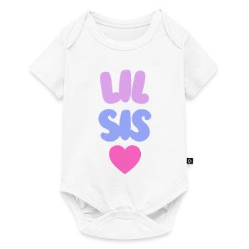 Lil Sis Love - Baby Premium short-sleeve bodysuit - white - Front