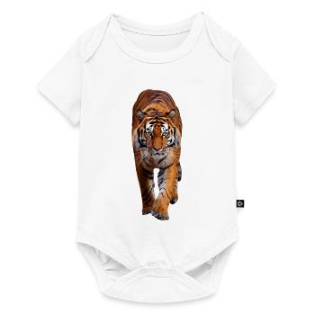Tiger - Baby Premium short-sleeve bodysuit - white - Front