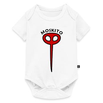 Moustique Rouge - Body à manches courtes Premium Bébé - blanc - Devant