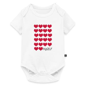 love love MYSELF - Baby Premium short-sleeve bodysuit - white - Front