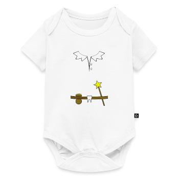 Zahnfee - Baby Premium Kurzarmbody - Weiß - Vorne
